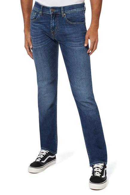 7 For All Mankind The Straight NY Mid Used Jeans